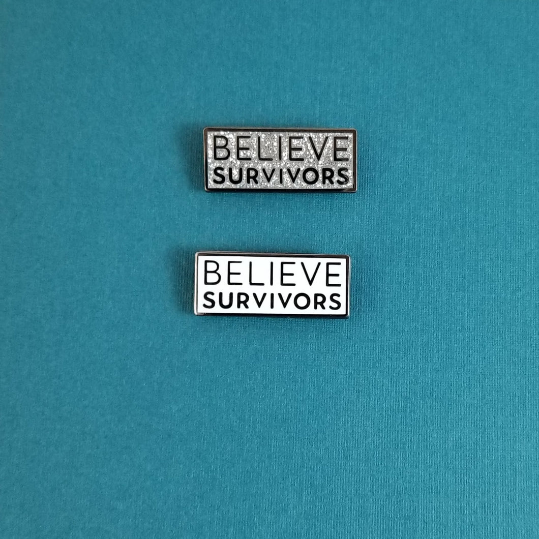 Believe Survivors Pin