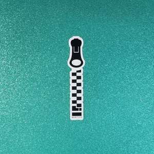 The Big Zipper Sticker